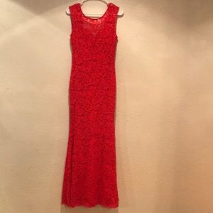 Worn Once Red Hot Dressy Dress